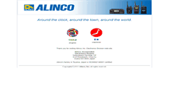 Desktop Screenshot of alinco.com