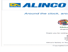 Tablet Screenshot of alinco.com